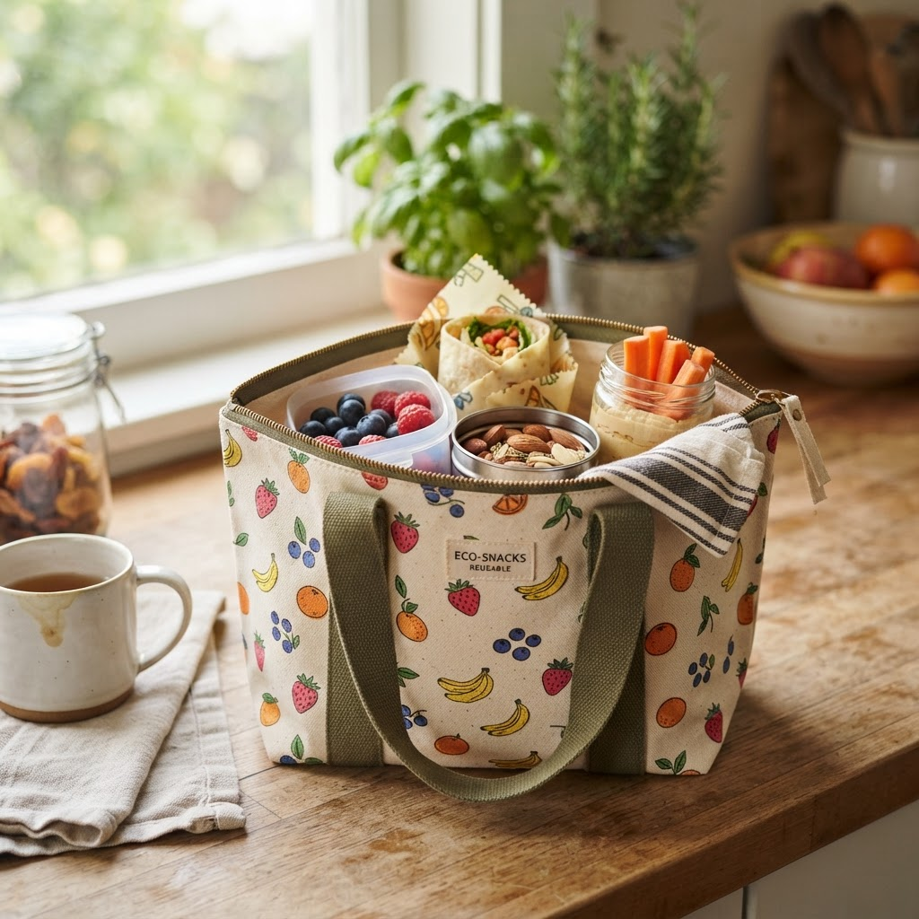 Reusable snack bag alternatives